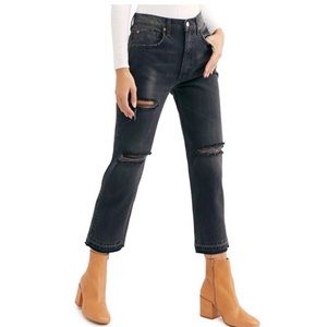 Free people straight leg jeans